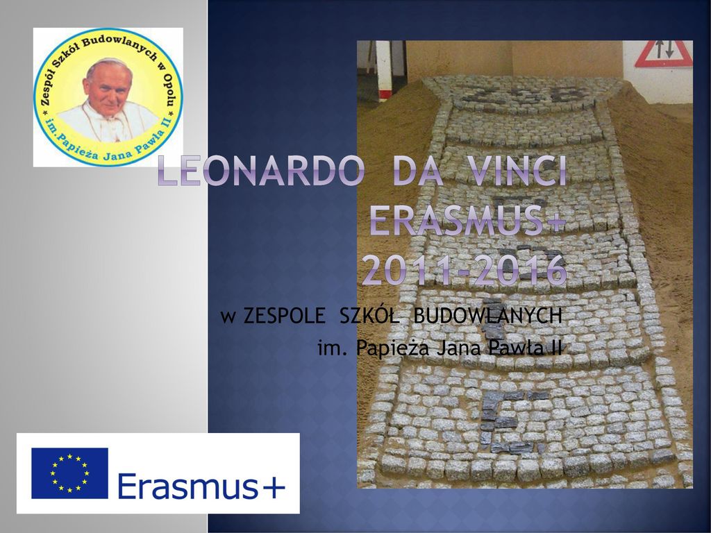 LEONARDO DA VINCI ERASMUS Ppt Pobierz